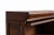 Mission 3 Stack Oak Barrister Bookcase - Beveled Glass Walnut For Sale - Image 11 of 14