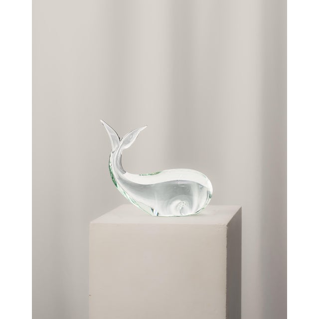 1950s Licio Zanetti, Murano Glass Whale Sculpture, 1950s, Murano Glass For Sale - Image 5 of 5