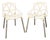 Off-White Chairs by Konstantin Grcic for Magis Italy, Set of 2 For Sale