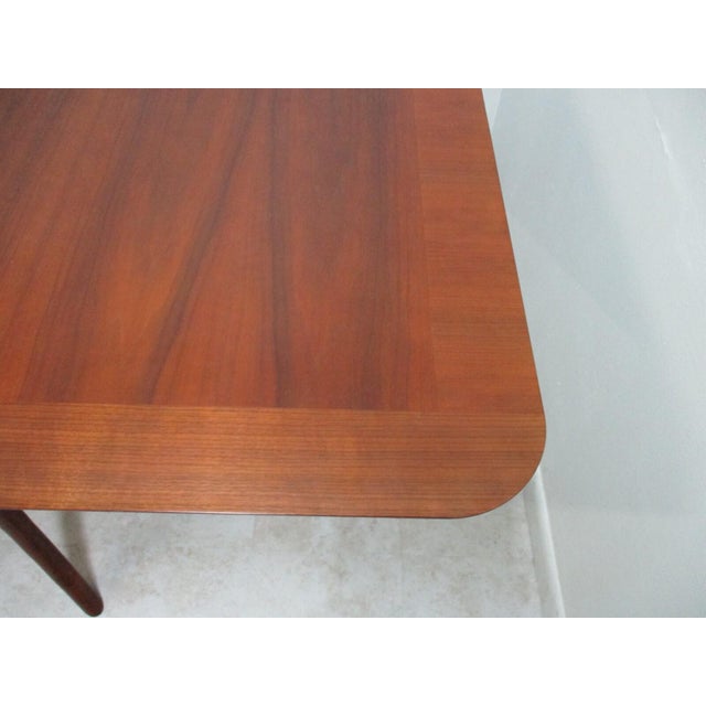 Bexley Heath 1990s Bexley Heath for Widdicomb Teak Dining Room Conference Table Danish Modern For Sale - Image 4 of 13