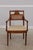 Traditional Set of 6 Stickley Cherry Cane Back Dining Chairs For Sale - Image 3 of 18