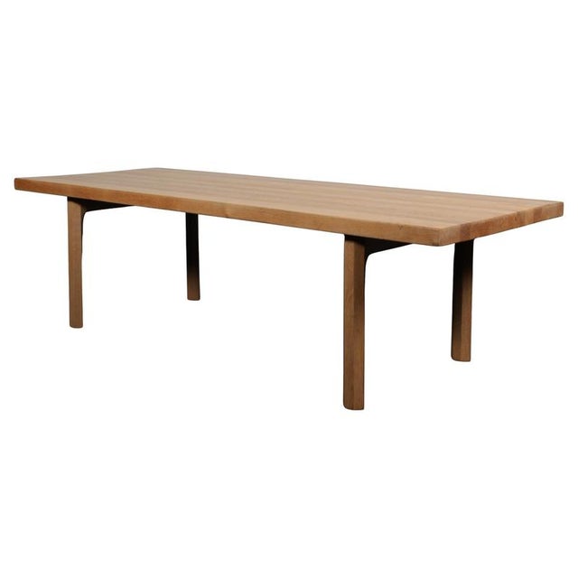 Wood Coffee Table in Oak by Illum Wikkelsø, 1960s For Sale - Image 7 of 7