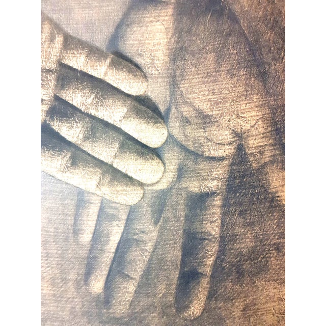 Isia Leviant - Hands - Signed Lithograph Circa 1970 For Sale - Image 11 of 12