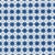 Sample - Schumacher X Studio Bon Cosmos Fabric in Blue For Sale