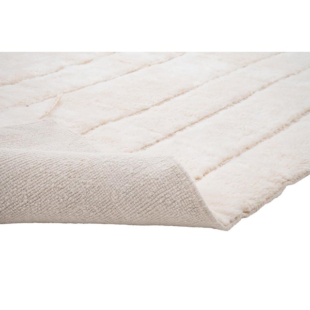 Hand-Knotted Wool Rug by Azele Studio For Sale - Image 9 of 11