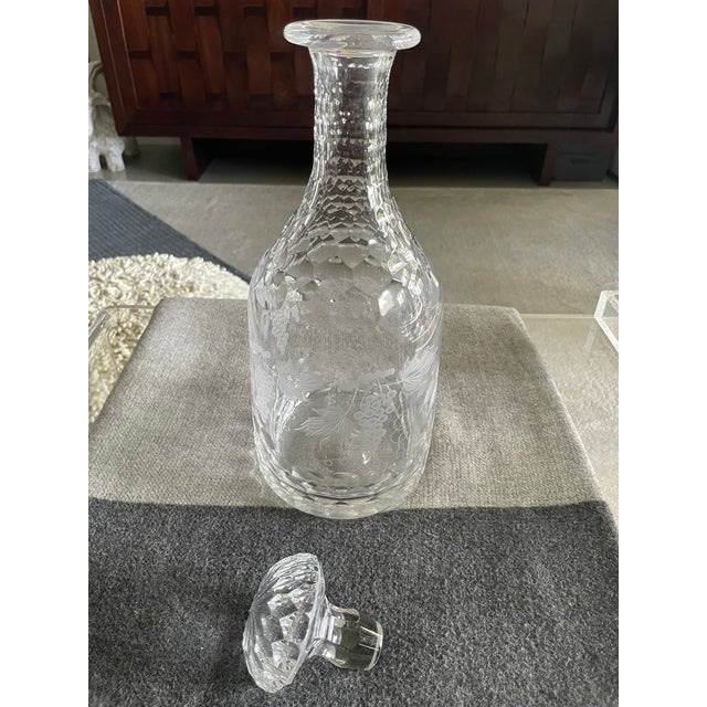 2000 - 2009 Cordelia by William Yeoward Rare Decanter & Stopper For Sale - Image 5 of 7