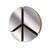Silver Pace Wall Mirror in Powder-Coated Aluminum by Altreforme For Sale - Image 8 of 8