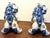 1970s Vintage Japanese Ceramic Foo Dog Guardian Lions – Pair For Sale - Image 5 of 12
