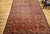 Vintage Turkmen Tekke Gallery Rug in Allover Pattern in Red, Brown, Gray, For Sale In Chicago - Image 6 of 18