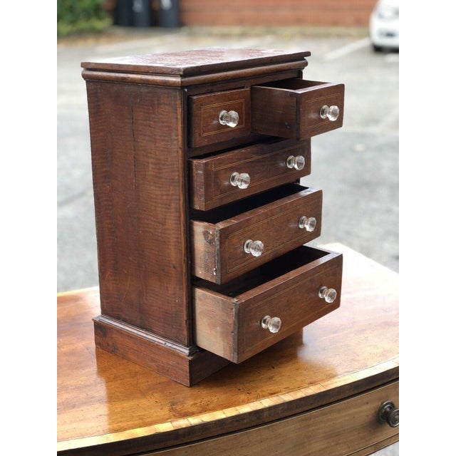 Victorian Chest of Drawers, Set of 5 For Sale - Image 10 of 17