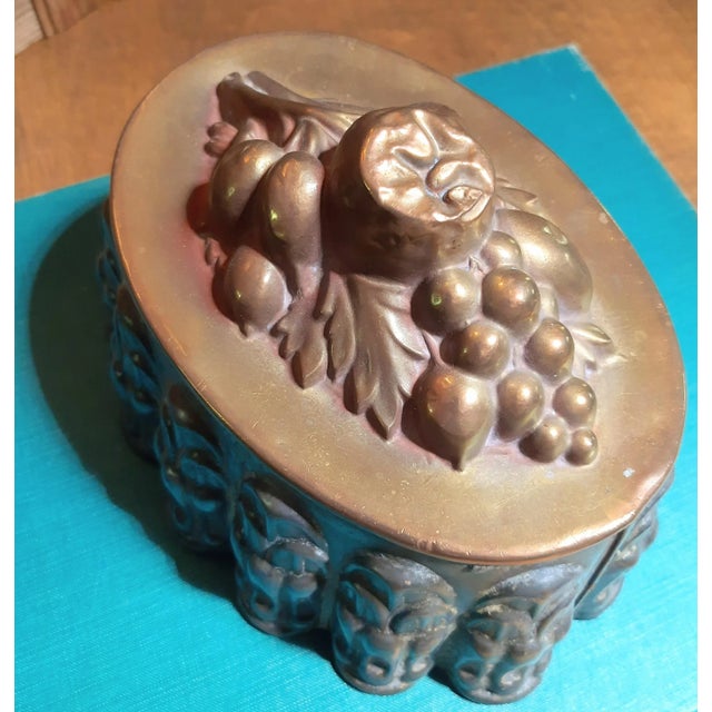 Vintage 19th C Copper Mold Pudding Pan For Sale - Image 10 of 12