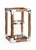 Wood Wildwood Modern Rustic Hurricane For Sale - Image 7 of 7