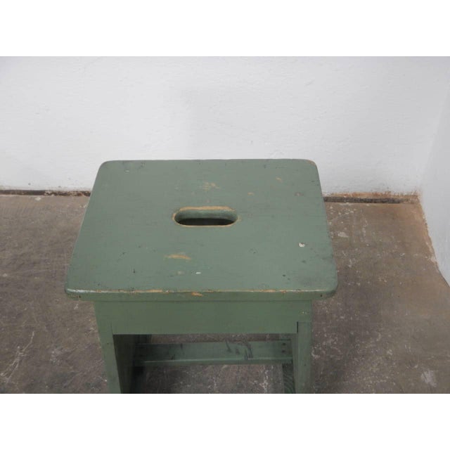 1960s Stool in Fir, 1960 For Sale - Image 5 of 10