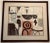 Wood Mid Century Abstract Art ‘The Seer’ After Adolf Gottlieb, Signed and Framed For Sale - Image 7 of 7