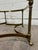 Metal Vintage Mid Century Labarge Style Brass Hexagonal Coffee Table Cocktail Table For Sale - Image 7 of 11