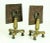 1800's Regency Miniature Brass Tilt Top Table Candle Reflectors - a Pair For Sale In Houston - Image 6 of 13