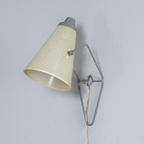 Perfolux Wall Lamp by Hiemstra & Evenblij, 1952 For Sale - Image 3 of 11