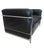 Le Corbusier, Jeanneret, Perriand 1987 Cassina Lc2 Black Leather Loveseat — Le Corbusier / Jeanneret / Perriand (Documented) For Sale - Image 4 of 10