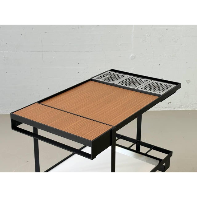 1950s Serving Trolley by Cees Braakman for Pastoe, Netherlands, 1950s For Sale - Image 5 of 16