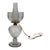 Late 19th Century Late 19th Century Figural Fish Etched Glass & Crystal Base Table Lamp For Sale - Image 5 of 8