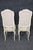 1940s Set 4 Louis XV Style Paint Decorated French Dining Room Chairs For Sale - Image 5 of 18
