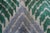 Contemporary L.Green Turkish Hand Knotted Velvet Ikat Pillow For Sale - Image 3 of 6