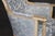 Blue Pair French Louis XV Style Blue Upholstered Bergères Chairs Attr to Jansen For Sale - Image 8 of 17