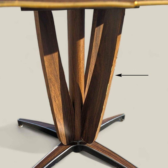 1960s 1960s Chromcraft Laminate Dining Table With Star Base, Mid-Century For Sale - Image 5 of 11