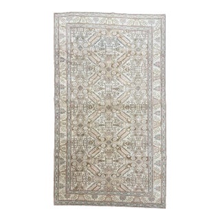 Antique Sivas Rug From Turkey, 5' X 7' | Art Deco-Inspired Geometric Design For Sale