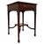 An elegant early 20th-century English Edwardian side table, finely crafted from mahogany and distinguished by its...