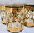 Culver Ltd. Vintage Culver 22k Gold “Valencia” Old Fashioned Glasses, Set of 4 Signed Tumblers For Sale - Image 4 of 10