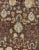 Traditional Mid 20th Century Vintage Turkish Oushak Rug in Brown Background With All-Over Floral Design For Sale - Image 3 of 8