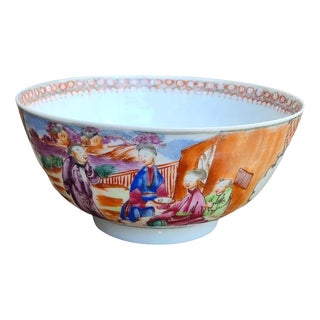 Antique Qianlong Period Chinese Enamel Decorated Bowl, 1780 For Sale
