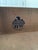 Wood Vintage Heywood-Wakefield Dark Wood Dresser With Architectural Mirror For Sale - Image 7 of 13