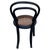 1900 - 1909 Early 20th Century Vienna Secession Bent Oak & Cane Children's Side Chair No. 13 Attributed to Thonet For Sale - Image 5 of 8