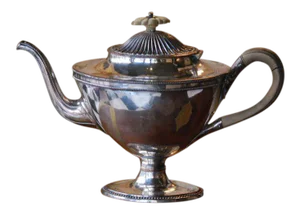 Mid 19th Century Silver Plated Tea Pot