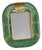 Green and Yellow Filigree Murano Glass Photo Frame, 2000s For Sale