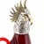 Pair Cartier Sterling Silver & Ruby Red Cut Glass Oil & Vinegar Cruet Decanters For Sale - Image 15 of 18
