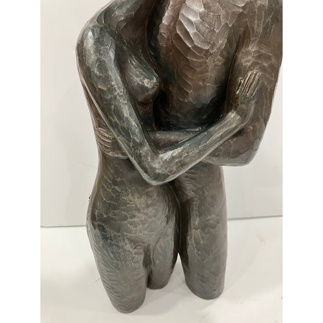 Austin Figural Sculpture Dated 1968 For Sale - Image 11 of 12