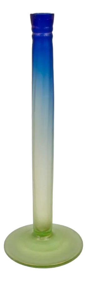 Bohemian Glass Vase Luna Decoration by Johann Loetz Witwe for Loetz, 1901