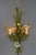 Italian Toleware White Poppy and Wheat Green Floral Bouquet Two-Light Sconce, 1960s For Sale - Image 17 of 18