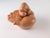Brown Ricardo Mesa, Nude Happy Chubby Girl on Hand, 1980s, Terracotta For Sale - Image 8 of 16
