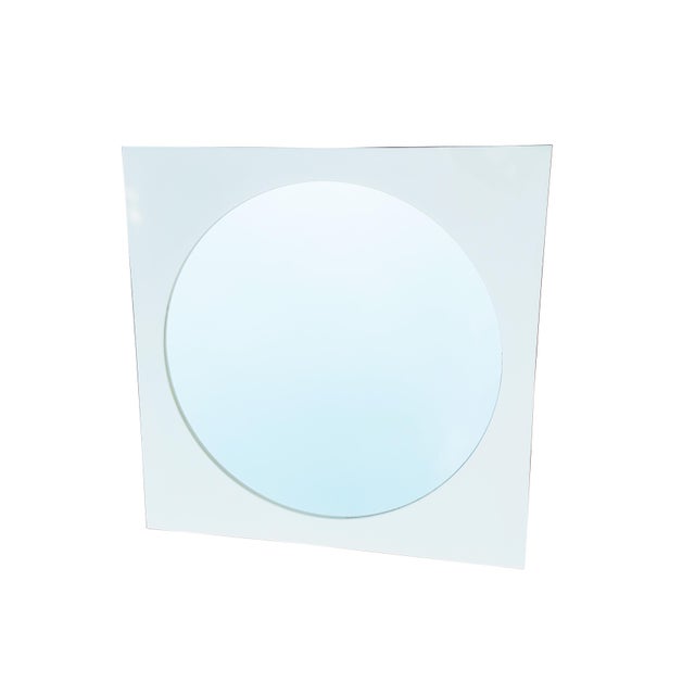 Kartell Model 4724 Wall Mirror in Acrylic Glass by Gino Colombini for Kartell, 1972 For Sale - Image 4 of 12