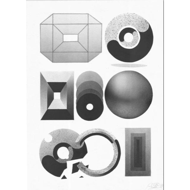 Early 21st Century Roids (Msk), Study 2 (O), 2013, Pencil on Paper For Sale - Image 5 of 5