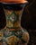 Traditional Large Hand-Painted Uzbek Arabesque Ceramic Vase, Collector Presentation For Sale - Image 3 of 3