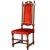 19th Century Italian Hand Carved Walnut Hall Chairs attributed to Cadorin, Set of 2 For Sale - Image 3 of 9