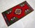 1970s Hand Made Turkish Rug Small Rug Kitchen Mat Organic Wool Entry Decor - 1'11" X 3'10" For Sale - Image 6 of 9