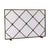 Not Yet Made - Made To Order Warm Black Celeste Fireplace Screen Iron For Sale - Image 5 of 11