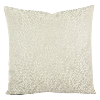 Contemporary Pindler Odessa in Eggshell Pillow Cover For Sale