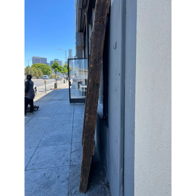 1920s Spanish Revival Style Double Entry Doors With Original Hardware Arched in the Frame For Sale In Los Angeles - Image 6 of 12